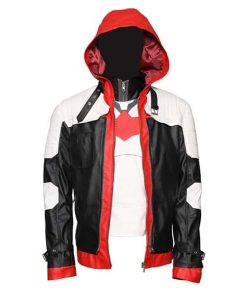 Batman Arkham Knight Red Hood Gaming Costume Vest Jacket