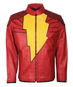 Captain Marvel Shazam Zachary Levi Costume Jacket