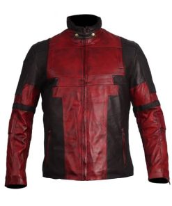 Deadpool Ryan Reynolds Costume Leather Jacket