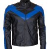 Dick Grayson Nightwing Costume Leather Jacket