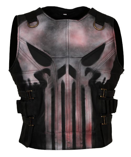 Jon Bernthal The Punisher Season 2 Leather Vest