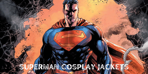 superman cosplay costume jackets