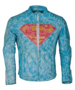 Superman Vintage Blue Cosplay Jacket