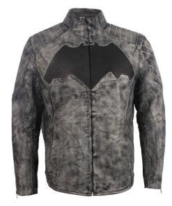 The Batman Ben Affleck Vintage Grey Costume Jacket