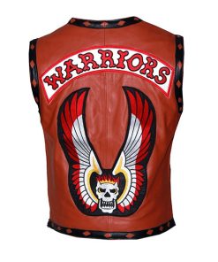 The Warriors Movie Ajax Brown Halloween Leather Vest