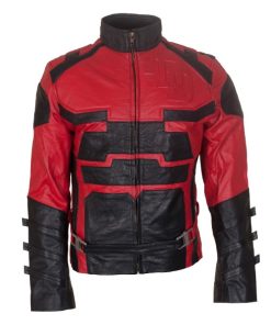 Charlie Cox Matt Murdock Daredevil leather Costume jacket