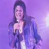 Michael Jackson Come Together DS Purple Leather Jacket