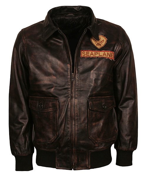 Jumanji Welcome To The Jungle Nick Jonas Bomber Aviator Jacket - Image 3