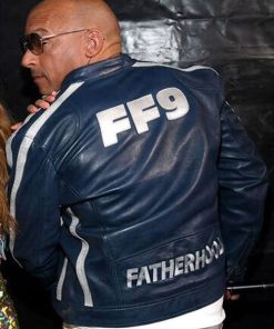 Fast and Furious 9 Vin Diesel Fatherhood Leather Jacket