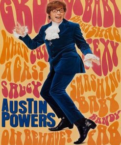 Mike Myers Austin Powers Blue Velvet Suit