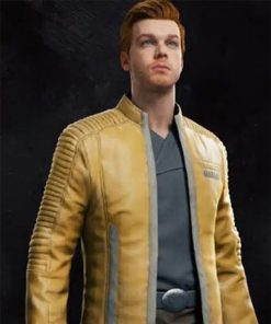 Star Wars Jedi Survivor Cal Kestis Cosplay Leather Jacket
