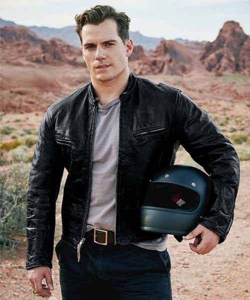 Henry Cavill Leather Jacket