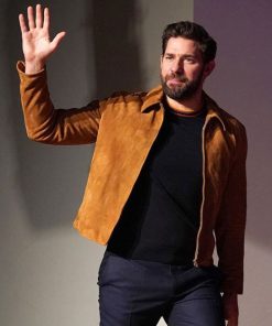 John Krasinski Leather Jacket