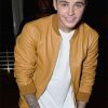Justin Bieber Bomber Leather Jacket