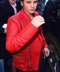Justin Bieber Leather Jacket