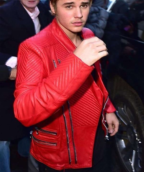 Justin Bieber Leather Jacket