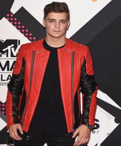 Martin Garrix MTV European Music Awards Leather Jacket