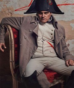 Napoleon Movie Joaquin Phoenix Brown Trench Coat