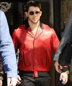 Nick Jonas Leather Jacket
