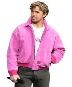 Ryan Gosling Pink Bomber Barbie Jacket
