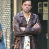 Sebastian Stan A Different Man Brown Leather Jacket