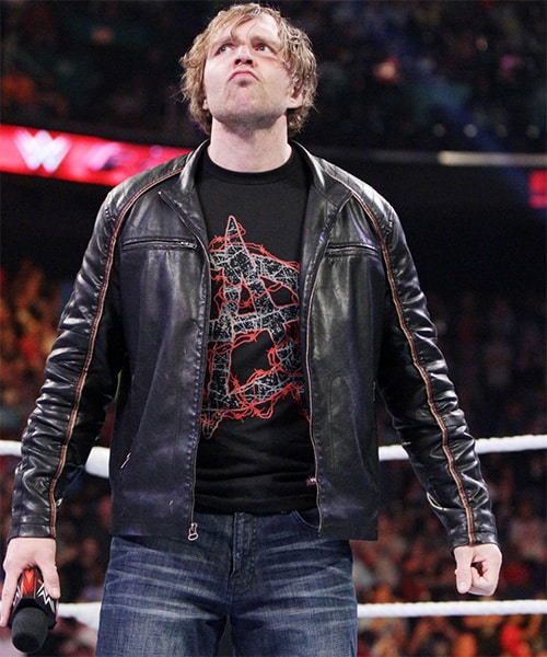 WWE Monday Night Raw Dean Ambrose Leather Jacket