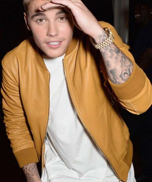 justin-bieber-brown-jacket-outfit