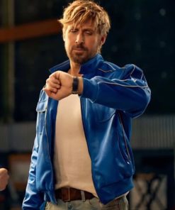 tag-heuer-ryan-gosling-blue-bomber-leather-jacket