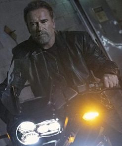 Arnold Schwarzenegger Fubar Luke Leather Coat