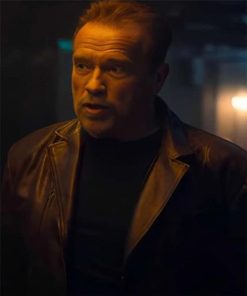 Arnold Schwarzenegger Fubar Tv Series Luke Leather Coat