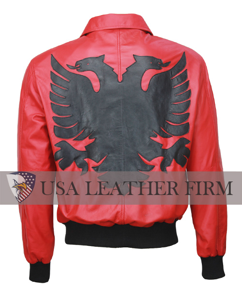 Polar-Opposites-Drake-Albanian-Flag-Red-Bomber-Leather-Jacket