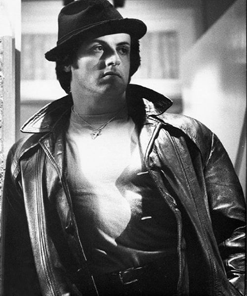 Rocky 2 1979 Sylvester Stallone Leather Coat Jacket