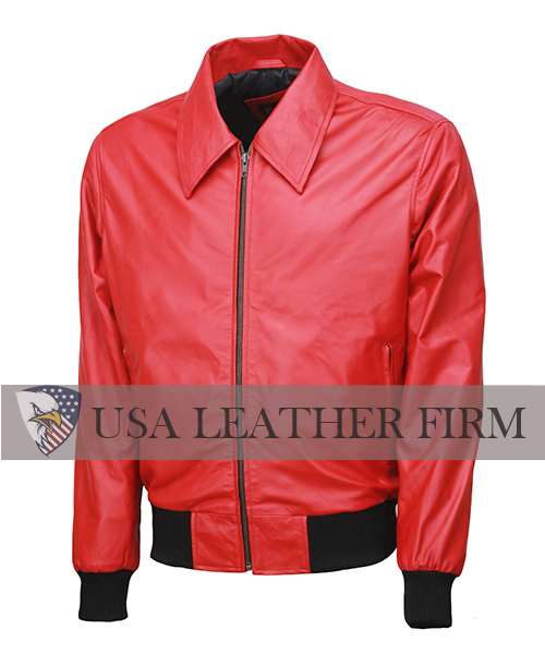polar-opposites-drake-mens-red-leather-jacket