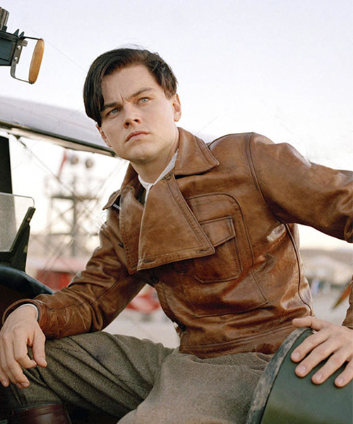 Leonardo DiCaprio Howard Hughes Aviator Jacket