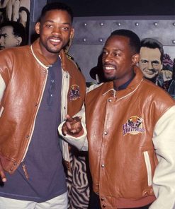 Martin Lawrence Planet Hollywood Varsity Leather Jacket