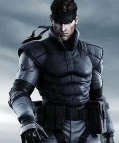 Metal Gear Solid Snake Gaming Costume Vest