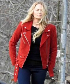 Once Upon a Time Emma Swan Jennifer Morrison Red Jacket