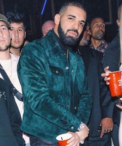Drake Green Velvet Jacket