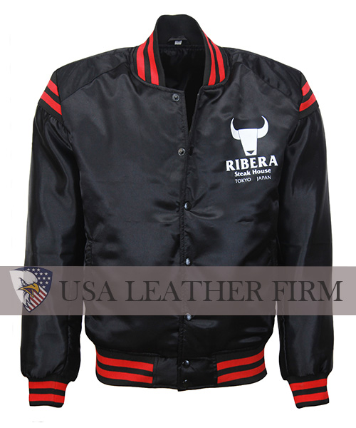 Ribera Steakhouse Tokyo Japan Red Black Jacket for mens