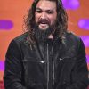 Jason Momoa Black Suede Leather Jacket