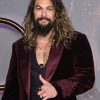 Jason Momoa Maroon Velvet Tuxedo Coat