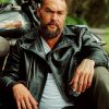 Jason Momoa Motorcycle Leather Biker Jacket