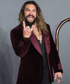 Jason Momoa Tuxedo Coat