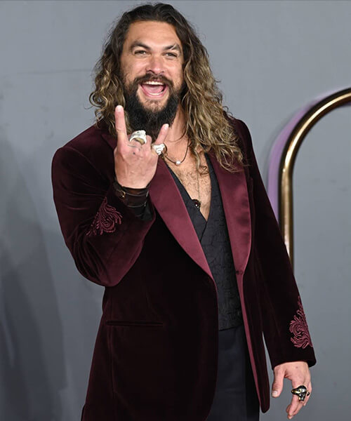 Jason Momoa Tuxedo Coat