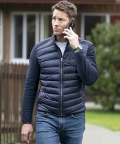 Justin Hartley Tracker Colter Shaw Black Puffer Jacket