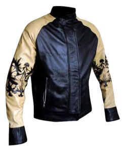 Kung Fury David Hasselhoff Cobra Black Leather Jacket