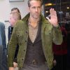 Red Notice Ryan Reynolds Green Leather Jacket