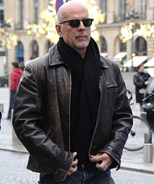 Surrogates Movie Leather Jacket