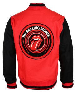 The Rolling Stones Varsity Bomber Jacket