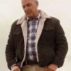 Kevin Costner Let Him Go Shearling Jacket